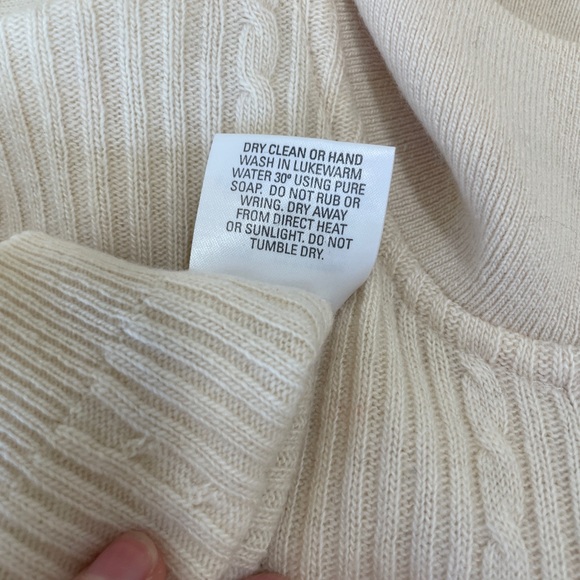 HARRODS KNIGHTBRIDGE CASHMERE SWEATER - Picture 9 of 9